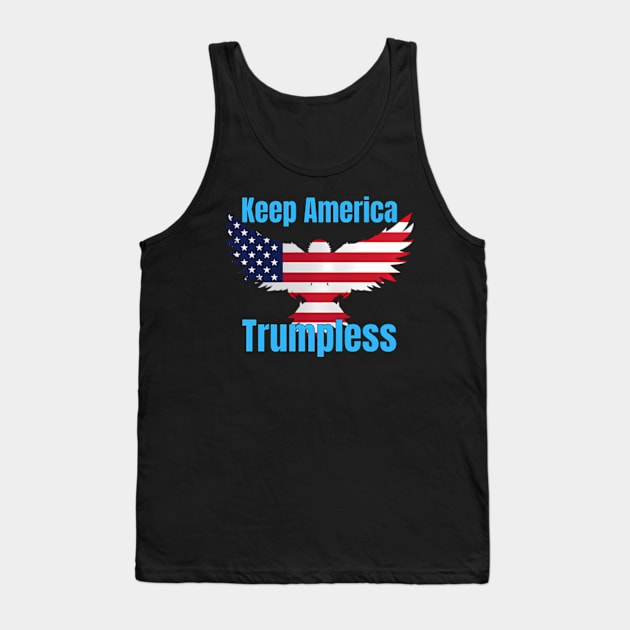 Keep America Trumpless ny -Trump Tank Top by lam-san-dan
